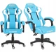 Компьютерное кресло Extreme ENZO Sky Blue с регулировкой до 135° с эргономичной поддержкой, для работы и игр - изображение 5