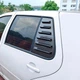Накладки на окна задней двери Volkswagen Golf MK4 1997-2003 уголки жабры 2шт цвет Черный - изображение 4