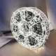 Светодиодная гирлянда мишура "Роса", 50м, с пультом, 1500 LED, от USB и сети 220V, 8 режимов, Белый - изображение 5