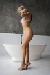 Комплект женского нижнего белья с сердечками SM2291уу белый Simply sexy L - изображение 4
