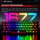 Механічна клавіатура на магнітних світчах MACHENIKE K500-M61, 61 key PBT, RGB, Win/Mac OS, УКР/АНГЛ, BLACK/ЧОРНА (К500-М61) - изображение 7