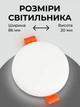 Светодиодный светильник ETRON Decor 1-EDP-605 12W 5000К ІР20 круг - изображение 6