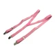 Подтяжки Gofin розовые 2,5 см PBP-4640 - изображение 1