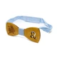 Дерев'яний краватка метелик Gofin знак зодіаку лев GBDH-8269 - изображение 3