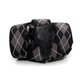 Подтяжки Gofin черные в серые ромбики Y образные 3,5 см PBM-19028 - изображение 2