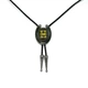 Краватка боло Gofin з буквою Н BOLO-52093 - зображення 5