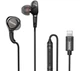 Навушники REMAX RM-655i Lightning Metal Wired Earphone for Music & Call чорні - зображення 1