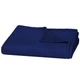 Плед-покрывало Luxurious Blanket Springos HA7211 темно-синий 200x220 см - изображение 4