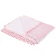 Плед-покрывало Extra Soft Springos HA7087 розовый 200x220 см. - изображение 3