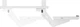 Регульована полиця для клавіатури та миші Officepro KT142W White - зображення 8