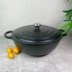 Казан Le Creuset Evolution 7 л с крышкой Satin Black (21114320000430) - изображение 1