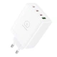 Мережевий зарядний пристрій WUW-C158 1USB 3Type-C + USB A PD100W white (WUW-C158) - изображение 1