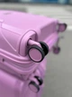 Чемодан Airtex 245 большой L розовый - изображение 7
