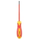 Отвертка Molder MT35002 шлицевая диэлектрическая VDE 1000В SL3x100mm STM01392 - изображение 1