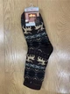 В'язані теплі чоловічі шкарпетки шерстяні Emi Ross 43-46 темні - зображення 2