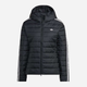 Kurtka przejściowa damska z kapturem adidas Hooded Premium Slim Jacket HM2612 36 Czarna (4066747400363) - obraz 7