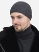 Шапка мужская VILSS Арсенал ML13672 55-59 Темно-серая - изображение 1