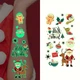 Набор временных тату "Рождество №2" Fresh Tattoo kids-tatto-set10-2-christmass, светящиеся 12 х 7 см - изображение 4