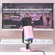 Микрофон динамический Fifine TAM8P USB/XLR Pink - изображение 6