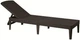 Шезлонг, Jaipur Sun lounger, виски коричневый - изображение 1