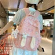 Рюкзак підлітковий Lesko 230632 Зайчик 20L Pink - зображення 5