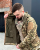 Костюм Софтшел Мультикам на флисе 5 XL размер SoftShell Multicam - изображение 5