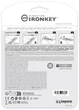 Флеш память USB Kingston IronKey Keypad 200 128GB USB Type-C Blue (IKKP200C/128GB) - изображение 12