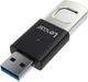 Pendrive Lexar JumpDrive Fingerprint F35 Pro 128GB USB 3.2 Gen1 Black/Grey (LJDF35P128G-RNBNG) - obraz 4