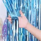 Штора із фольги блакитна, 1*2 м - зображення 3