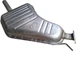 Глушитель Опель Вектра Б (Opel Vectra B) 1.6i-2.0i kat (17.280) Polmostrow - изображение 2