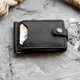 Зажим для денег на кнопке черный мужской Chill Black - изображение 3
