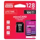 Карта памяти GoodRam 128GB microSDXC UHS-I Class 10 + SD-adapter (M1AA-1280R12) - изображение 2