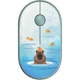 Бездротова миша 2E MF300 CAPYBARA:TANGERINE Silent WL BT, зелений (2E-MF300WCAPIBARAGN) - зображення 1