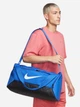 Спортивная сумка Nike Nk Brsla S Duff - 9.5 DM3976-480 Черный/Синий (196606015934) - изображение 2