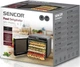 Sencor Сушка для продуктов 600Вт, поддонов - 7x2.8см, диаметр - 30см, электр. управление, металл, черный - изображение 15