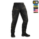 Штани M-Tac Aggressor Elite NYCO Extreme Multicam Black 32/34 - зображення 3