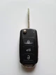 Корпус выкидного ключа Skoda Octavia Fabia Superb Roomster Yeti Galakeys 3 кнопки+1кн лезвие HU66 (14-10) - изображение 2