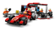 Zestaw klocków LEGO City F1 Pit stop i mechanicy z bolidem Ferrari 322  elementy (60443) - obraz 5