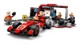 Конструктор LEGO City F1 Пит стоп и механики с болидом Ferrari 322 элемента (60443) - изображение 4