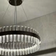 Світильник світлодіодний підвісний LUMINARIA SOFIA 120W R CHROME/CLEAR з пультом ДУ - изображение 7