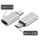 Адаптер перехідник Lightning - Micro USB Grey - изображение 1