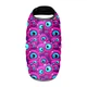 Курточка-накидка для собак WAUDOG Clothes малюнок Око монстра XL А 47 см B 68-80 см С 42-52 см - зображення 3