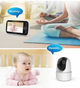 Видеоняня Baby Monitor SM651V с камерой, ночным видением, двусторонней аудиосвязью и датчиком температуры +ЖК дисплей - изображение 8