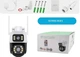 Камера видеонаблюдения A28 9532 с ночным видением и Wi-Fi White - изображение 3