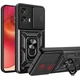 Чехол Fiji Camera Defence для Motorola Edge 50 Fusion бампер с защитой камеры и подставкой Black - изображение 1