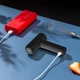 Портативний бездротовий ручний міксер на акумуляторі 2000мАг від USB/вінчик для збивання (чорний) - зображення 7