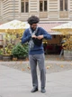 Гольф Uniqlo розмір S синій (460942) - изображение 4