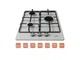 Варильна поверхня VENTOLUX HG430-B3 S (WH) - зображення 5