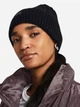 Шапка жіноча Under Armour Halftime Cable Knit Beanie 1379995-001 One Size Чорна (196883984190) - зображення 2