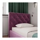Ліжко BristolDesign Misty DK Violet Standart 120x200 фіолетовий - зображення 3